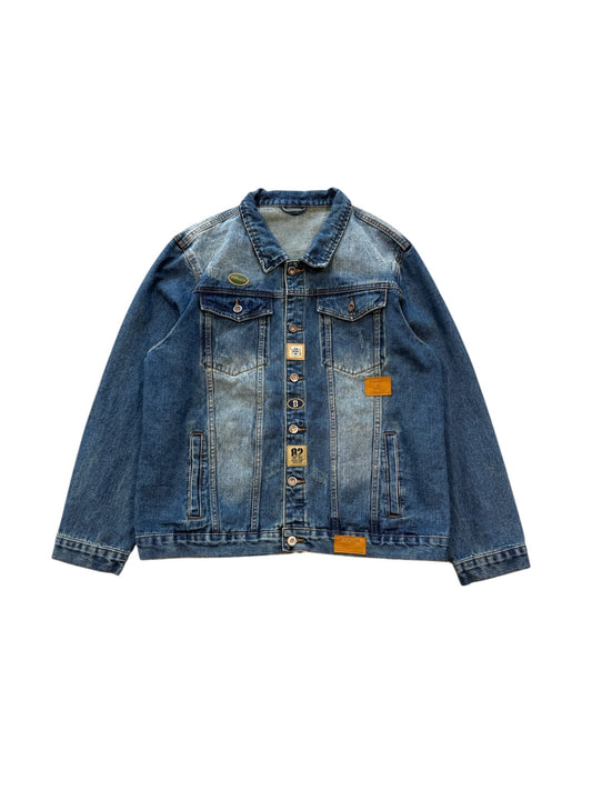 (L) Vtg Dim Duncans Denim Jacket