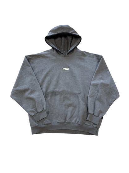 (XL) 90s Nike Embroidered Swoosh Hoodie
