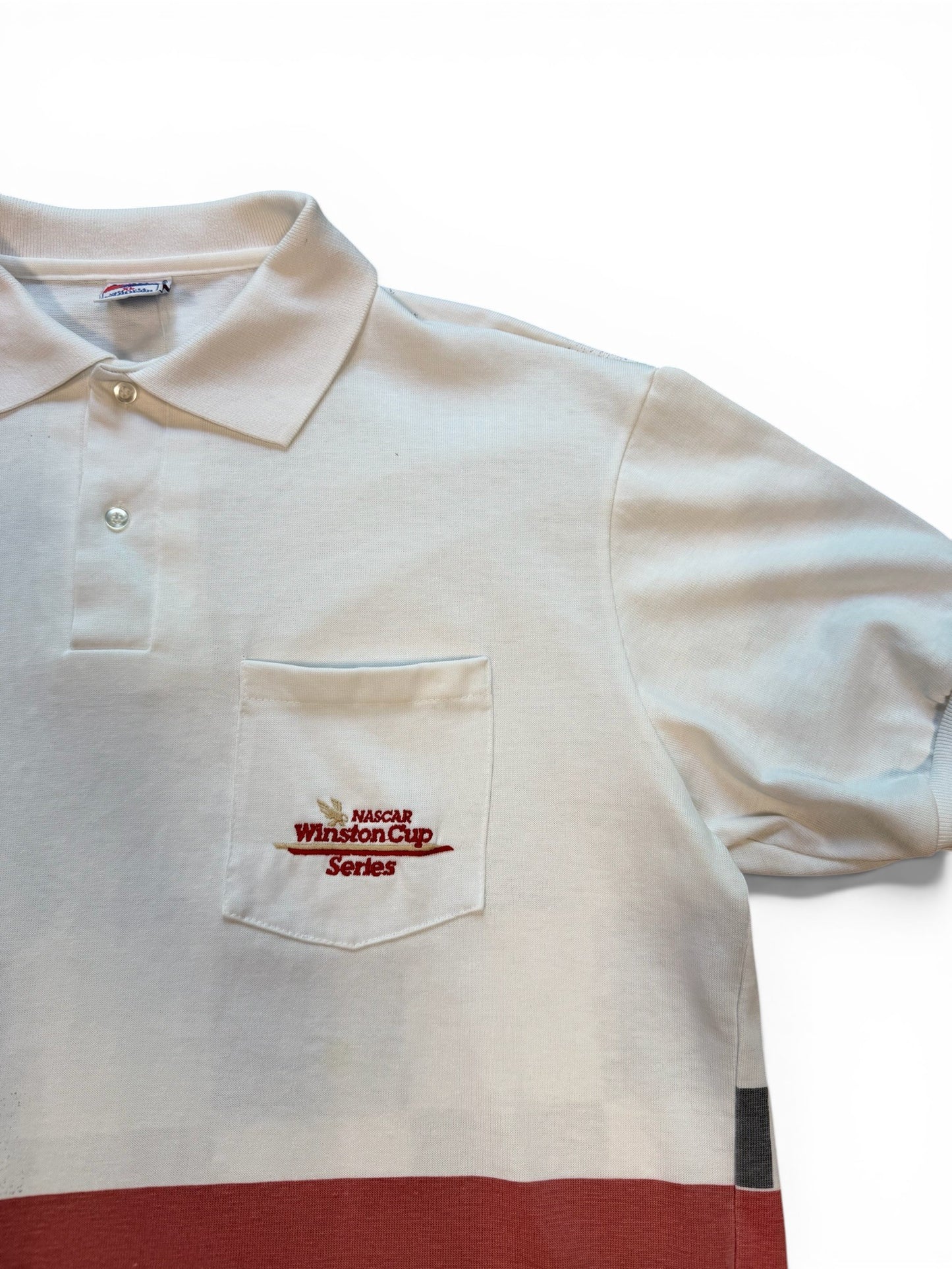 (XL) 90’s Winston Finish Line Polo