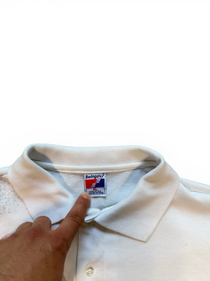 (XL) 90’s Winston Finish Line Polo