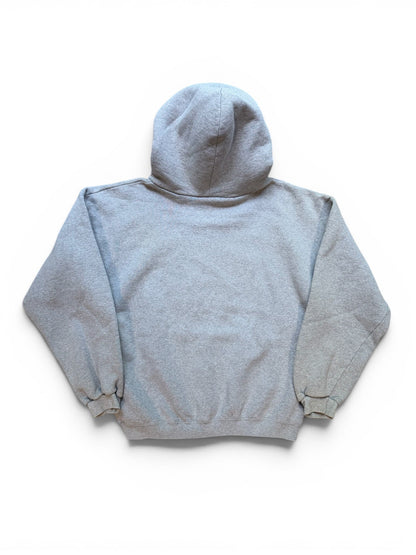 (S) 90s Adidas Heavyweight Hoodie Grey