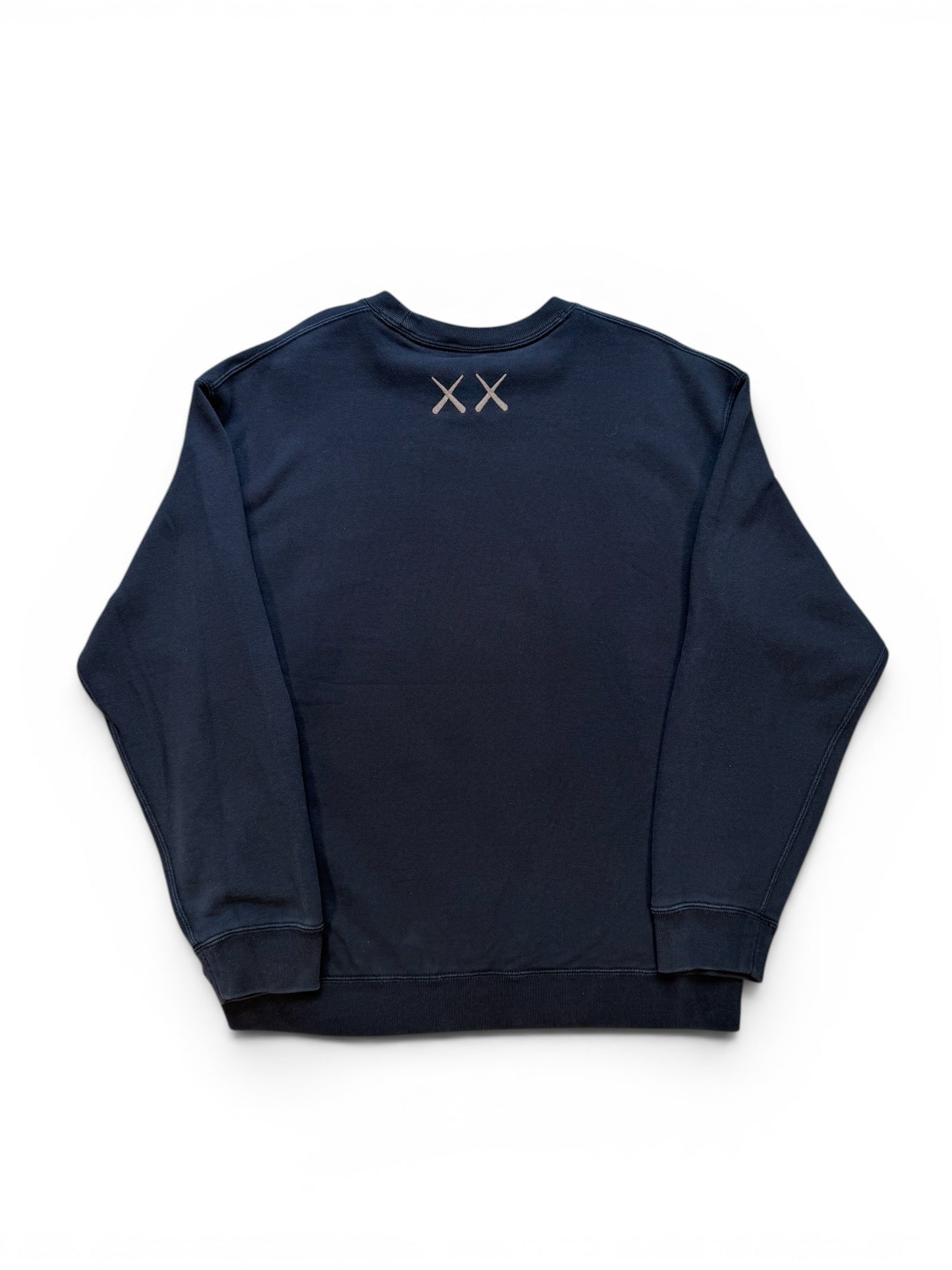 (XL) Kaws x UNIQLO Black Crewneck