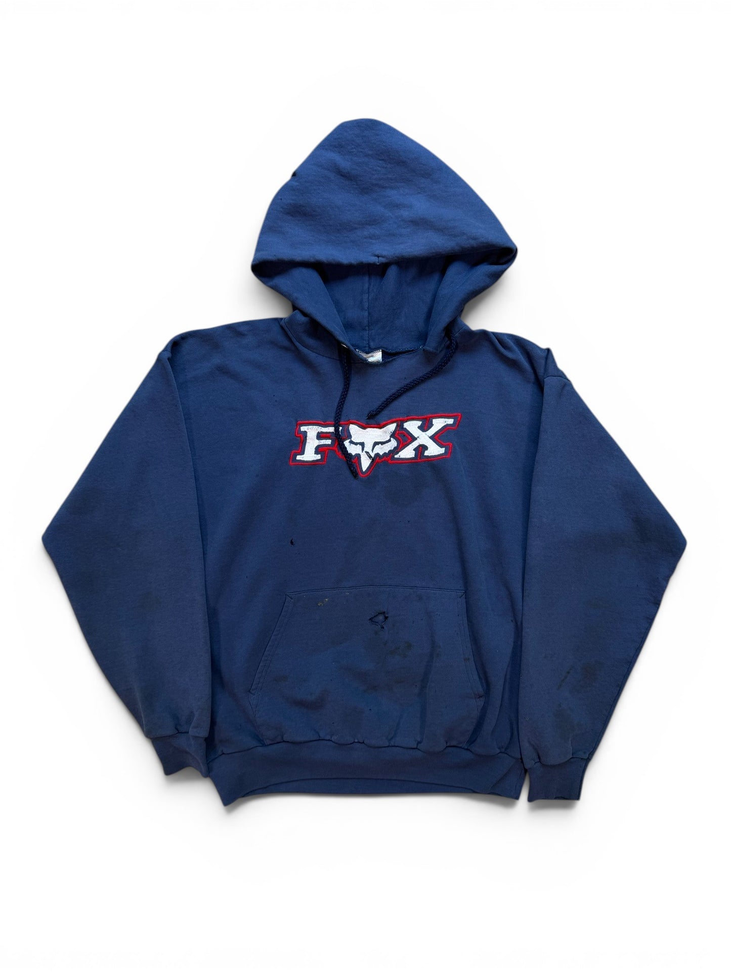 (L) Y2K Fox Racing Thrashed Hoodie