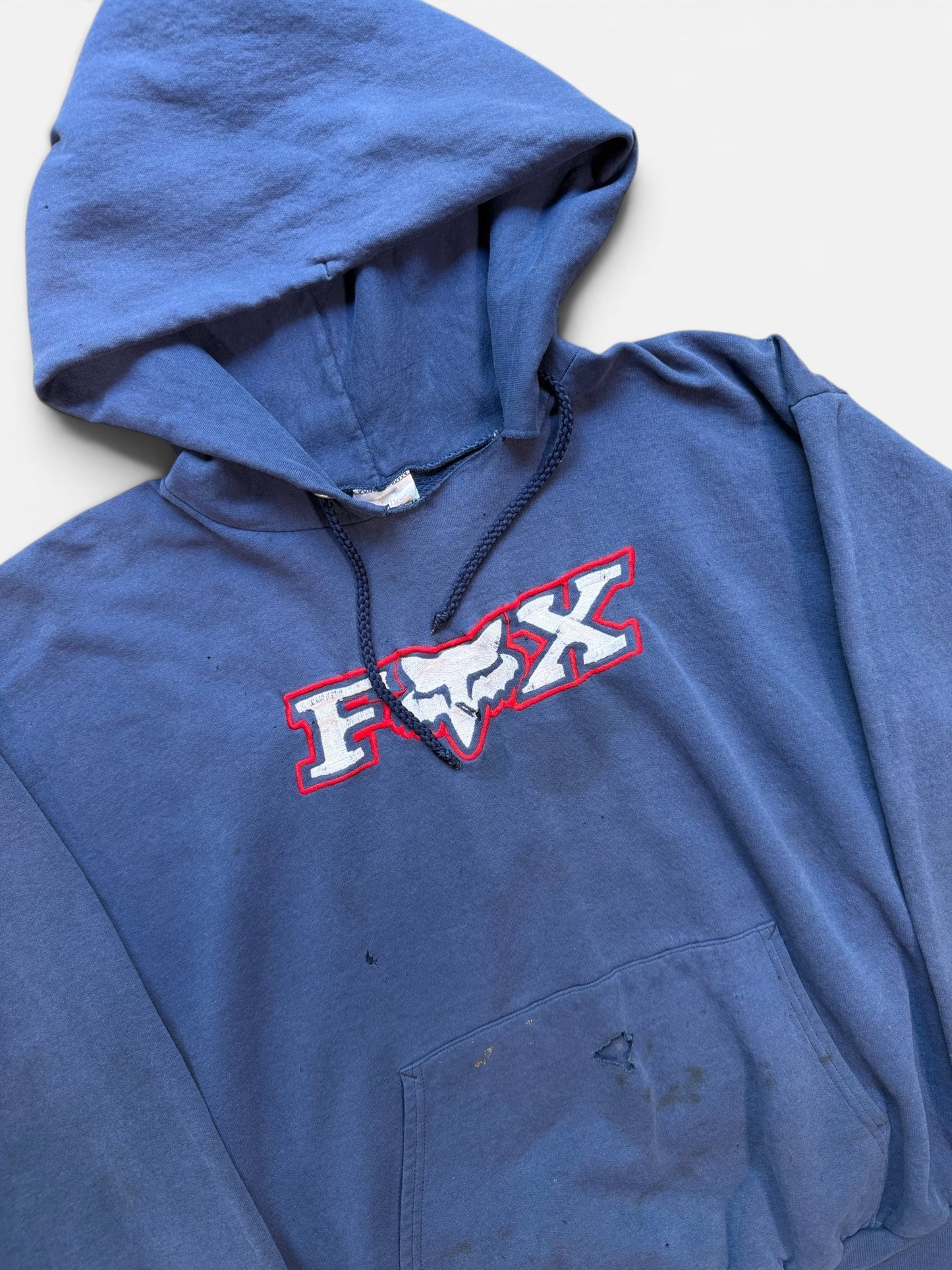 (L) Y2K Fox Racing Thrashed Hoodie