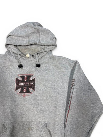 (M) Y2K West Coast Choppers Long Beach Hoodie