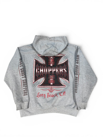 (M) Y2K West Coast Choppers Long Beach Hoodie