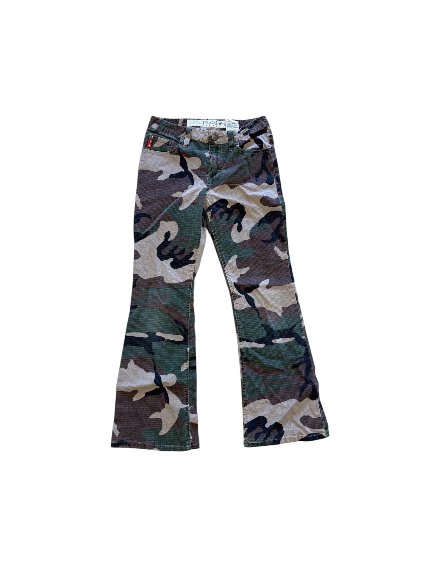 (XS) Vtg Mudd Military Camo Pants