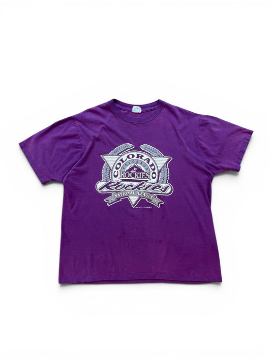 (XL) 1991 Colorado Rockies Baseball Tee
