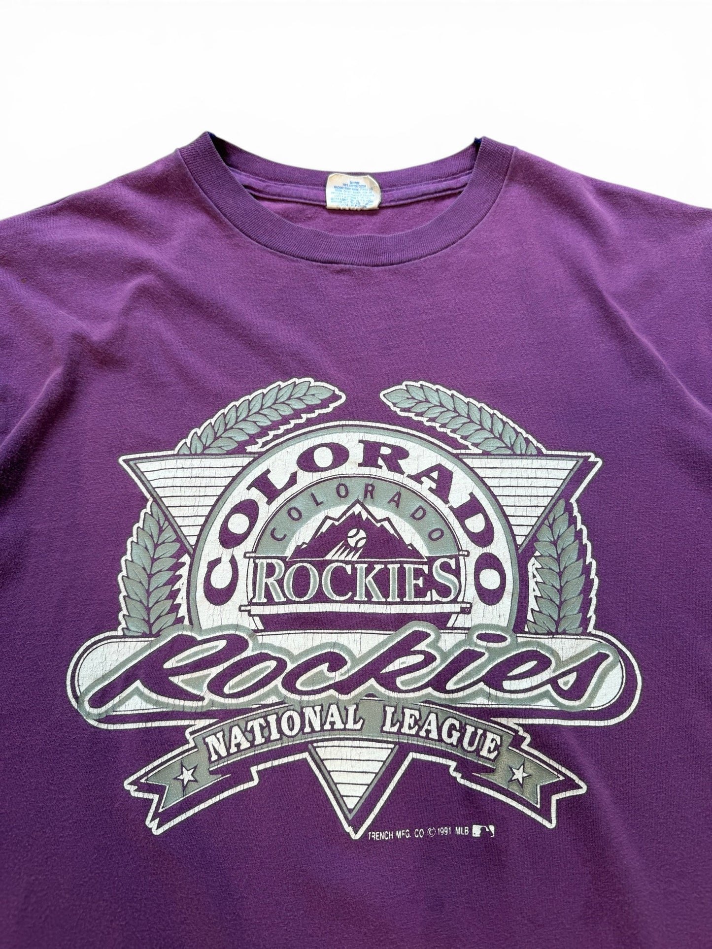 (XL) 1991 Colorado Rockies Baseball Tee