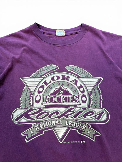 (XL) 1991 Colorado Rockies Baseball Tee