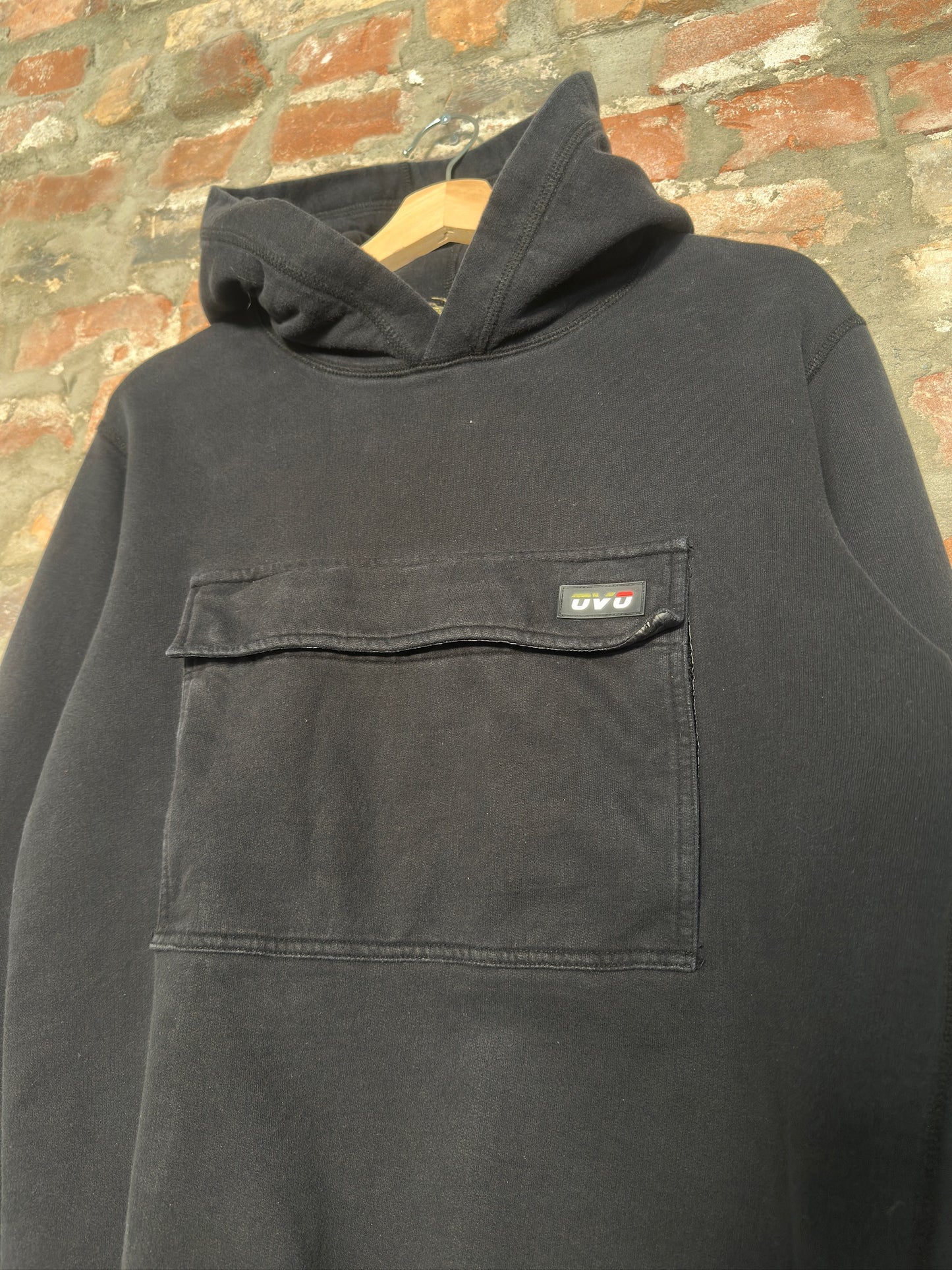 (S) OVO Tactical Pocket Hoodie Black