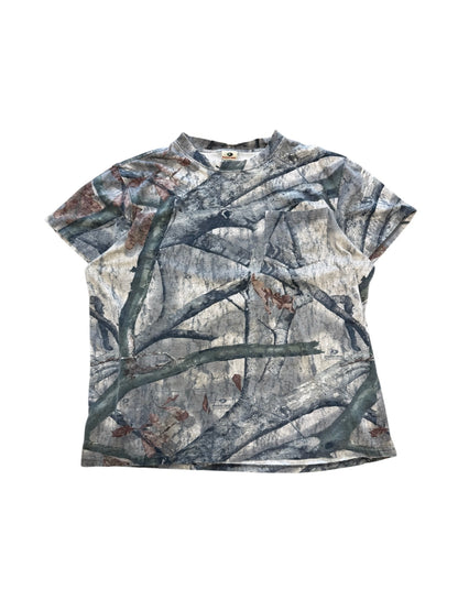 (XXL) 00s Mossy Oak Camo T-Shirt