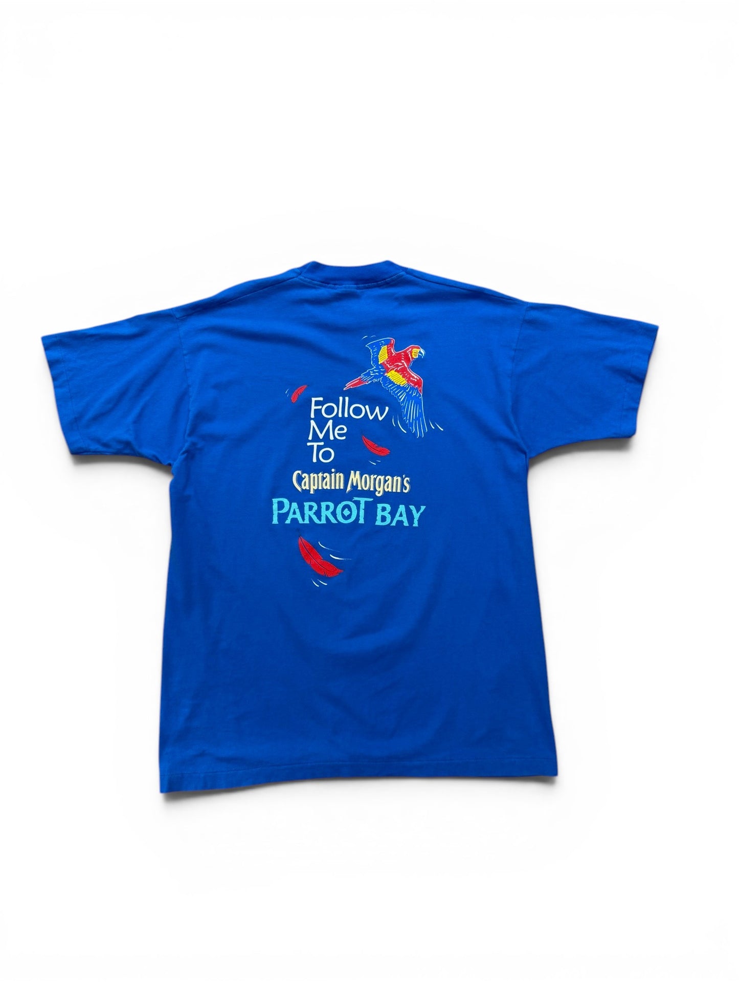(XL) Vintage 90s Captain Morgan Parrot Bay Tee