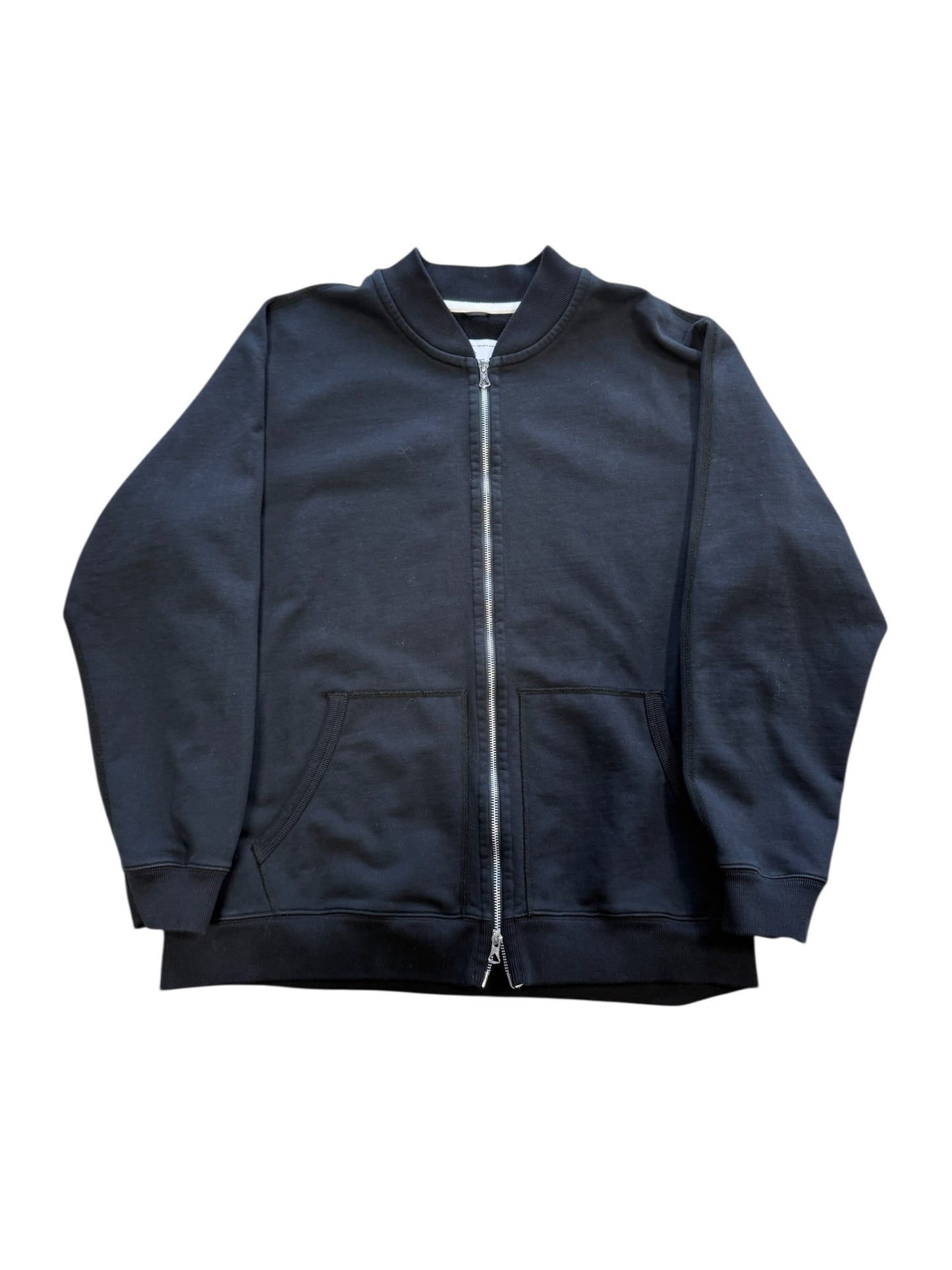 (XXL) Reigning Champ Black Zip-Up Sweater