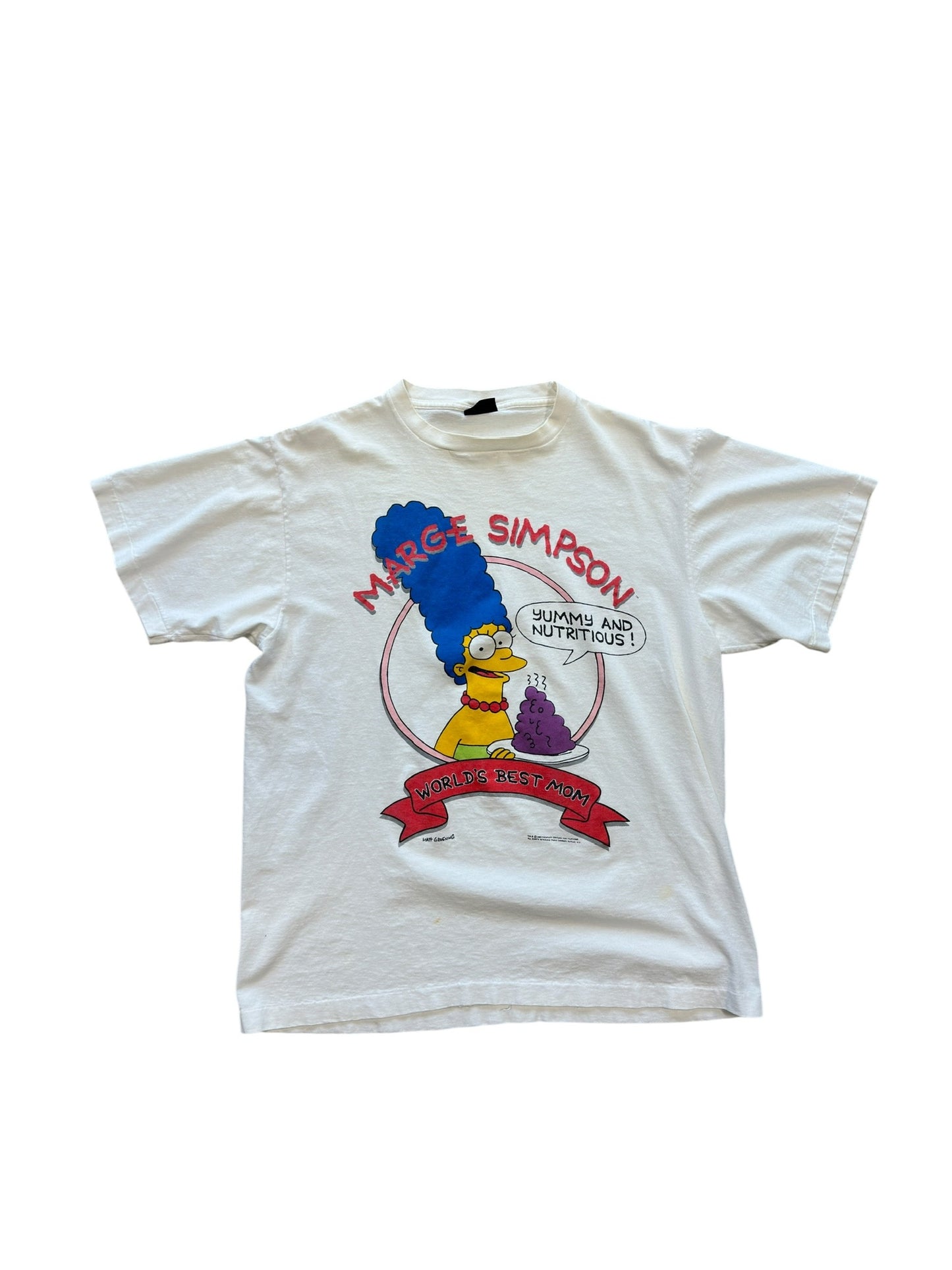 (XL) 90s Marge Simpson Yummy & Nutritious T-Shirt