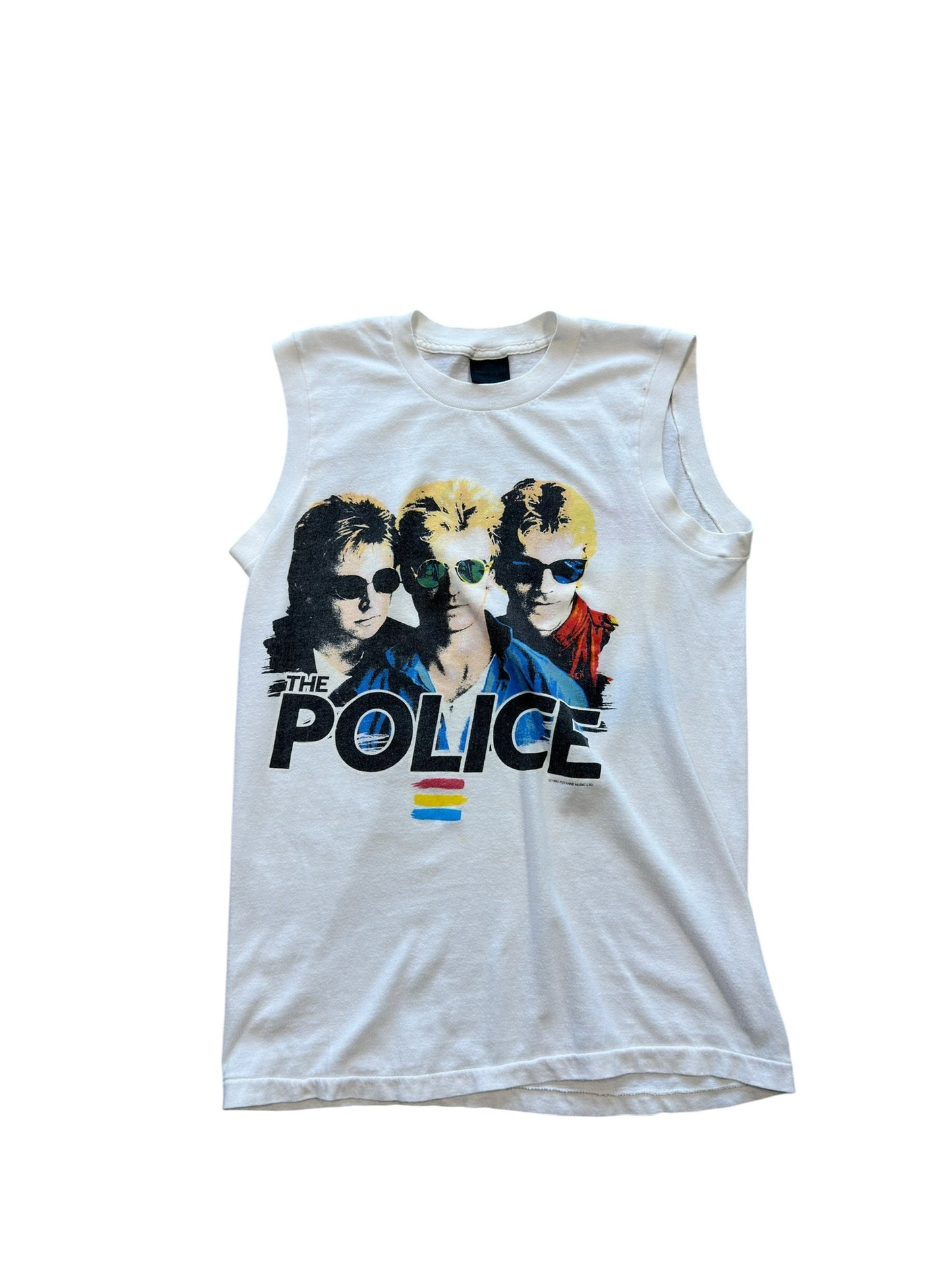 (M) 1983" The Police North American Tour Tank