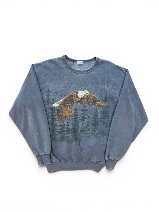 (L) Vintage Northern Elements Landscape Crewneck