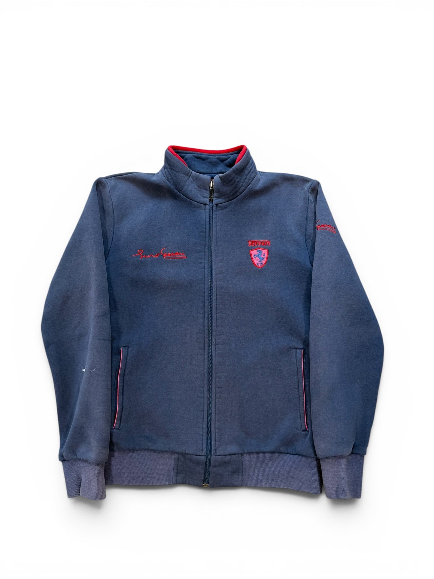 (M) Early 00s Enzo Ferarri Full Zip Sweater