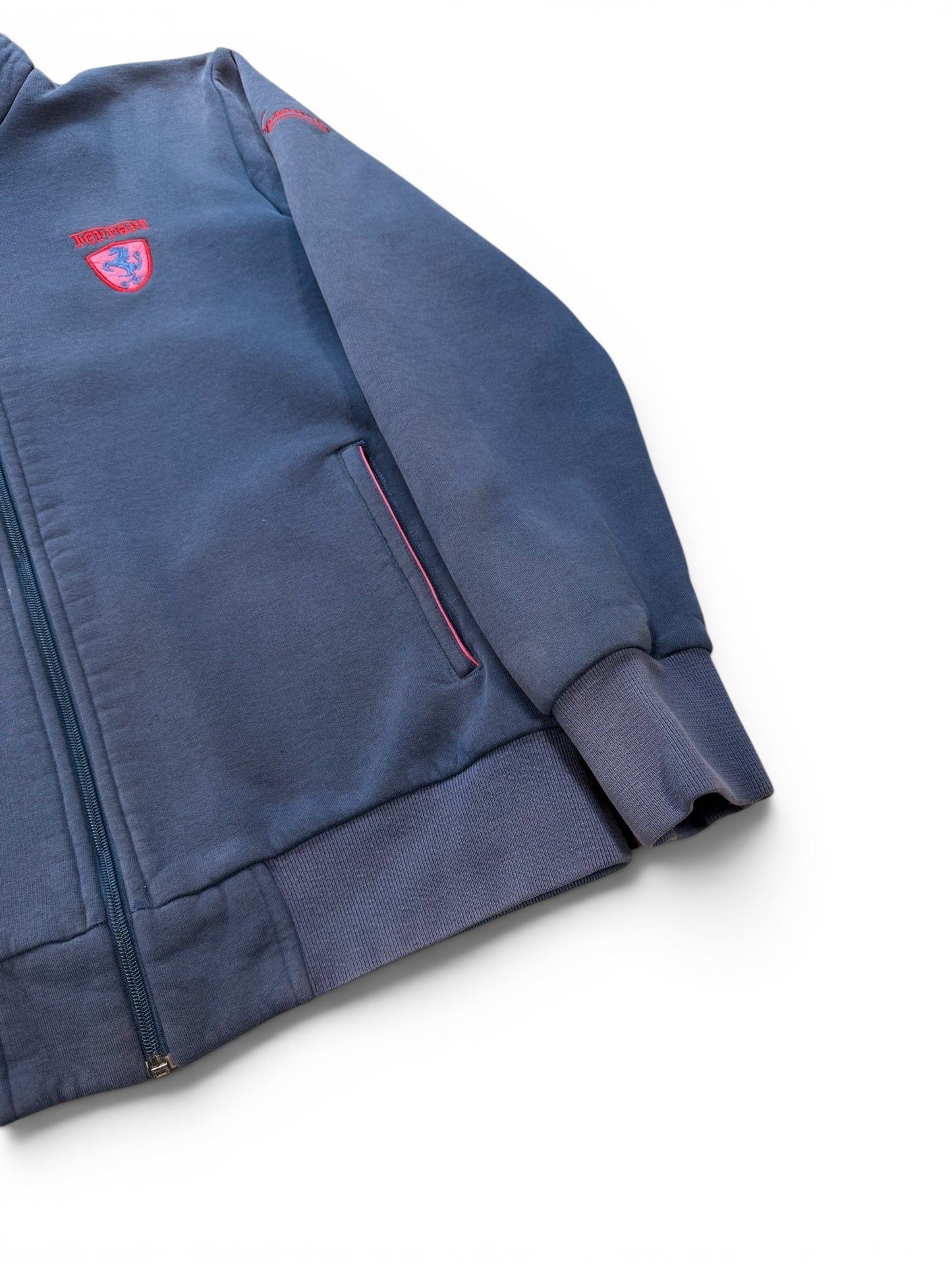 (M) Early 00s Enzo Ferarri Full Zip Sweater