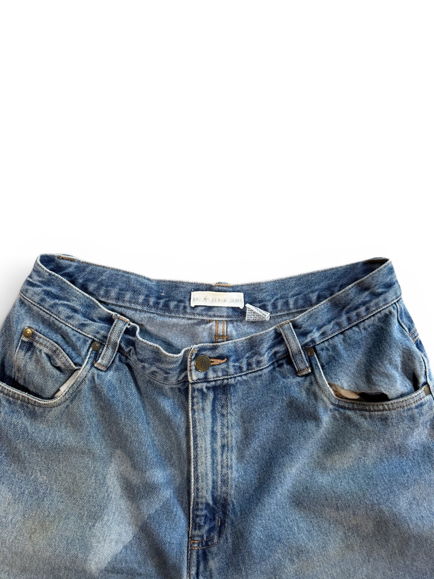 (34W) Vintage Badge Carpenter Jorts