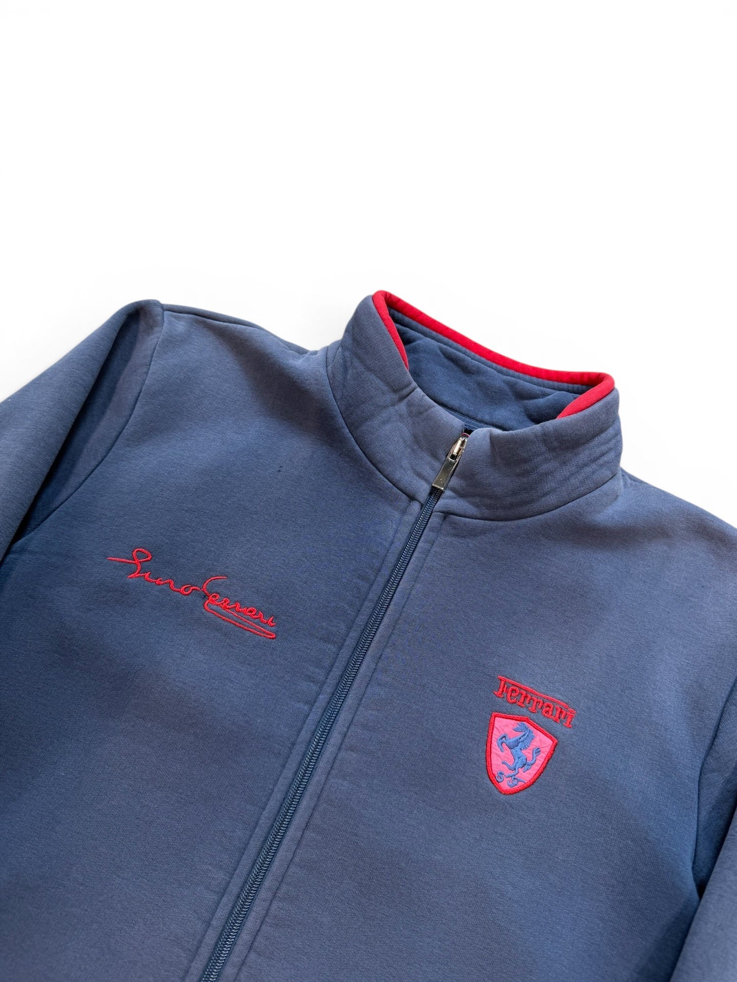 (M) Early 00s Enzo Ferarri Full Zip Sweater
