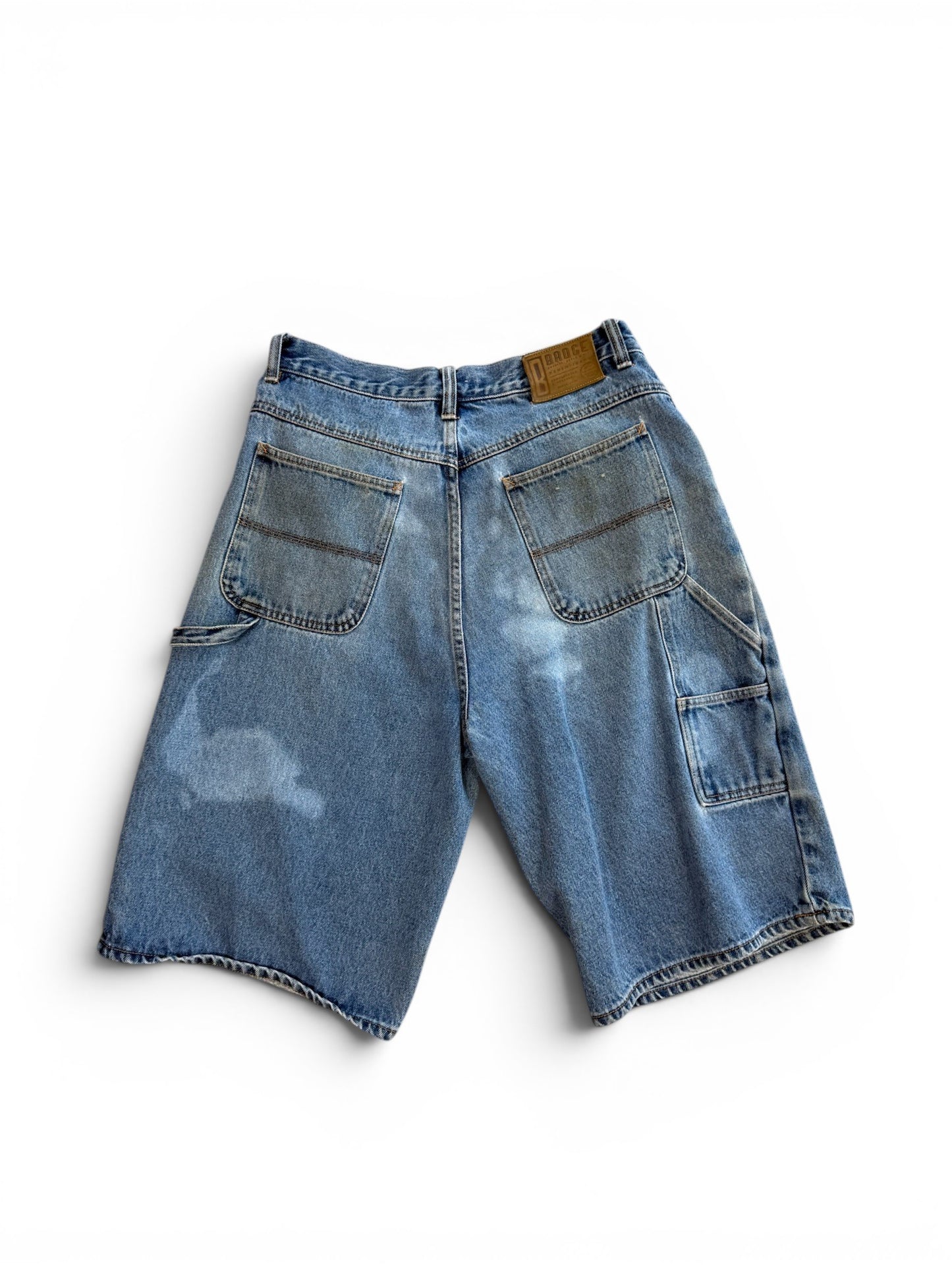 (34W) Vintage Badge Carpenter Jorts