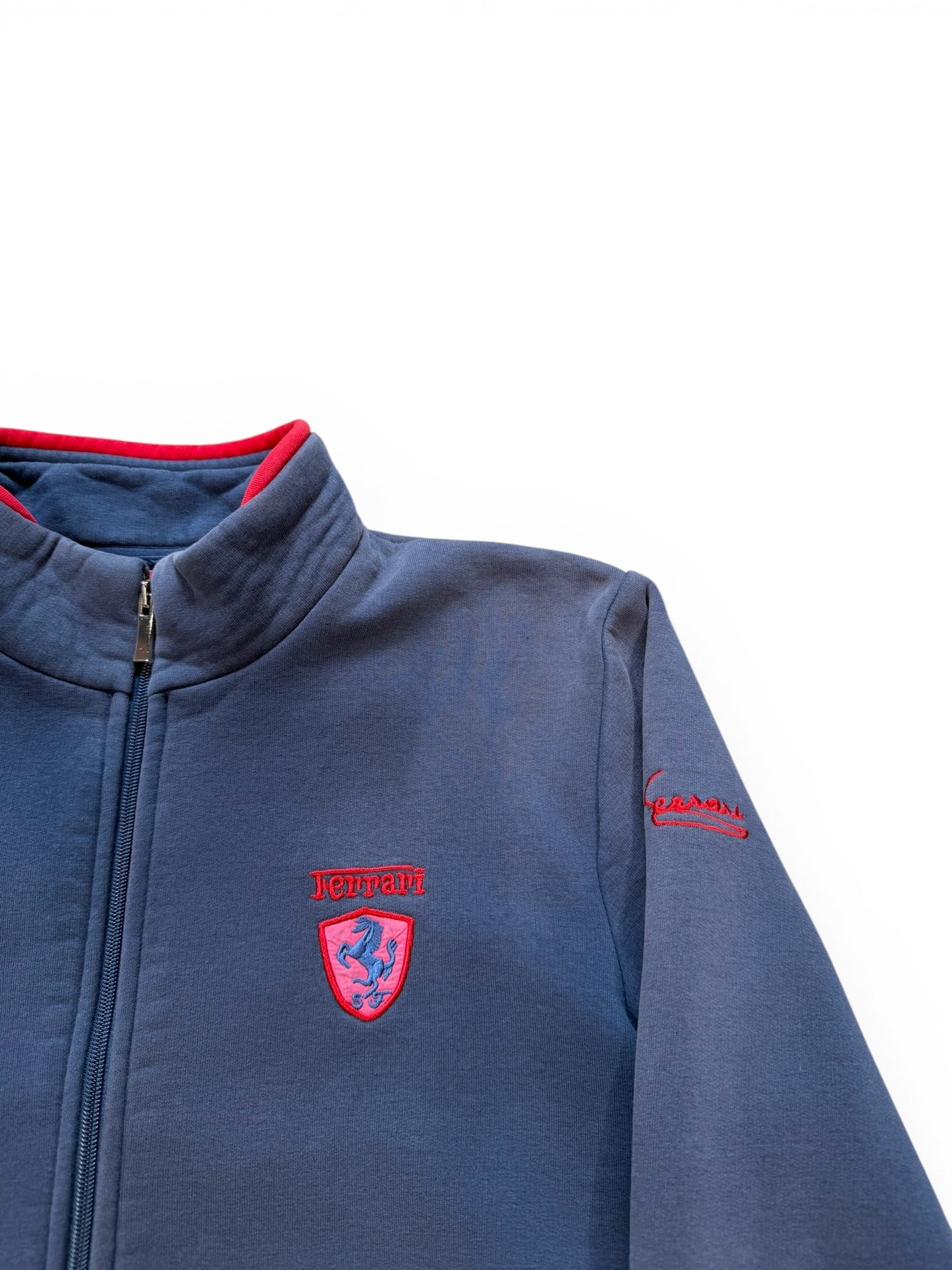 (M) Early 00s Enzo Ferarri Full Zip Sweater