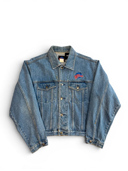 (M) Vintage 90s Planet Hollywood Orlando Denim Jacket