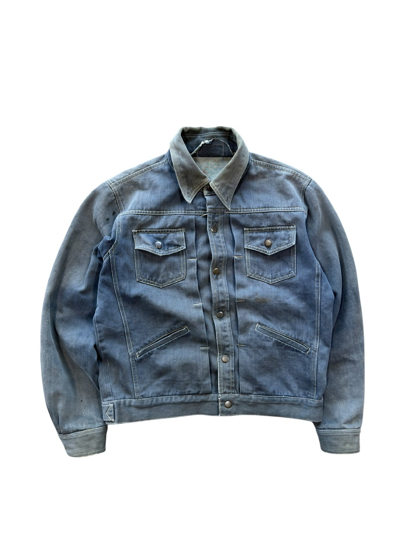 (L) 90s Pheonix Brand Denim Jacket
