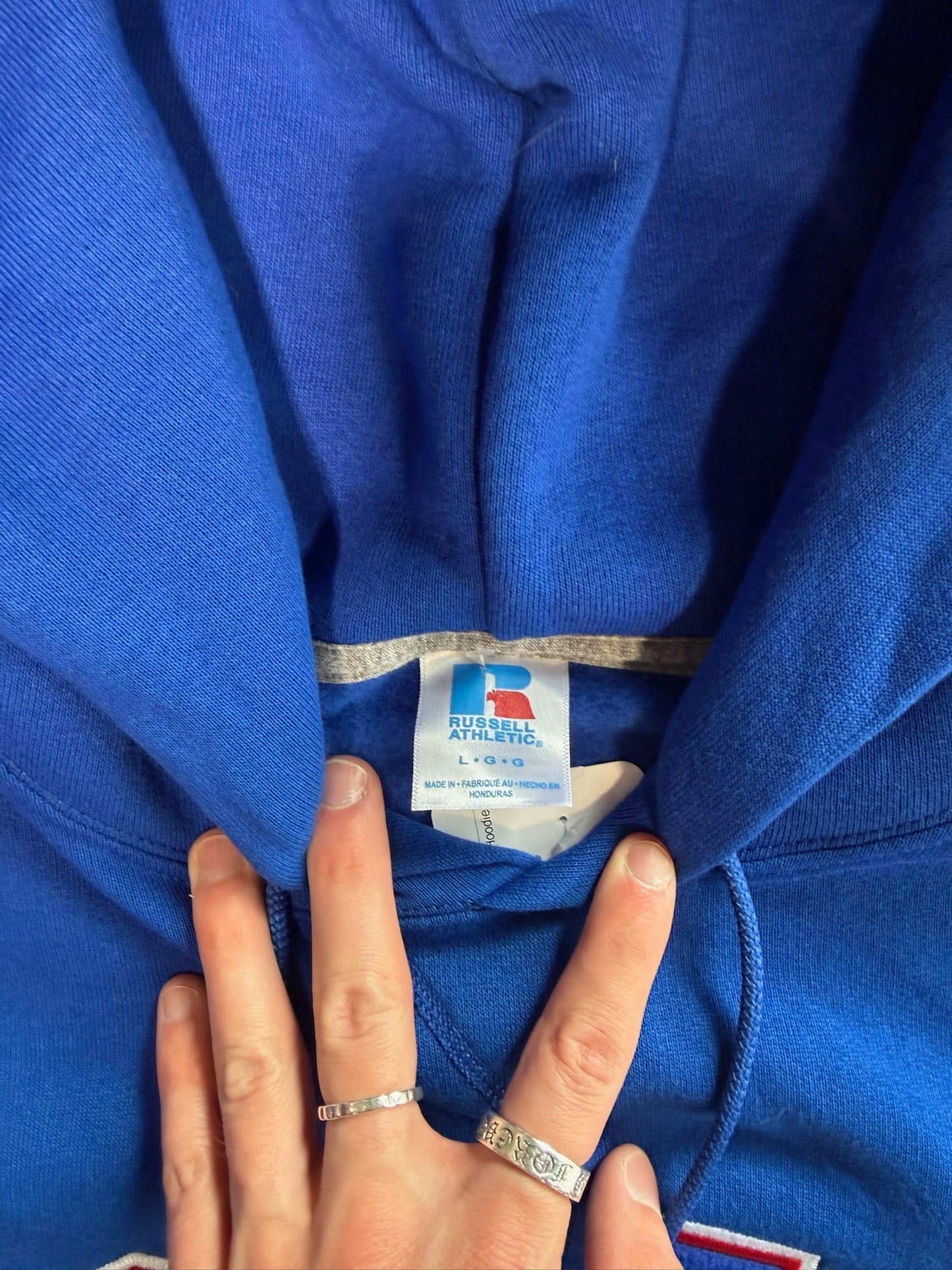 (L) Vintage 00s Buffalo Bills Russell Athletics Hoodie