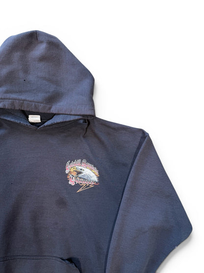(XL) Vintage Motorcyle Rally Catskill Mountain Faded Hoodie