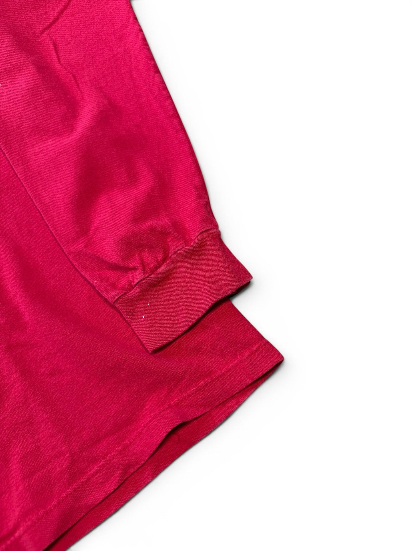 (M) 90s Nike Embroidered Red Longsleeve Shirt