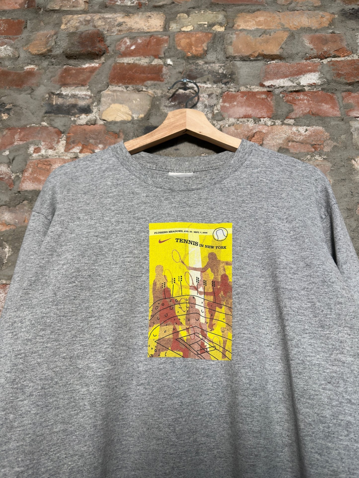 (M) 00s Nike Tennis In New York Longsleeve Shirt