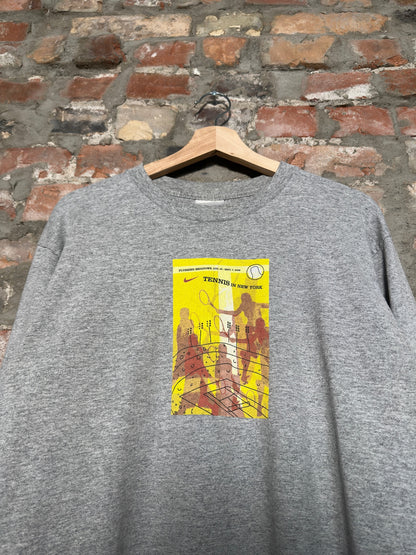 (M) 00s Nike Tennis In New York Longsleeve Shirt