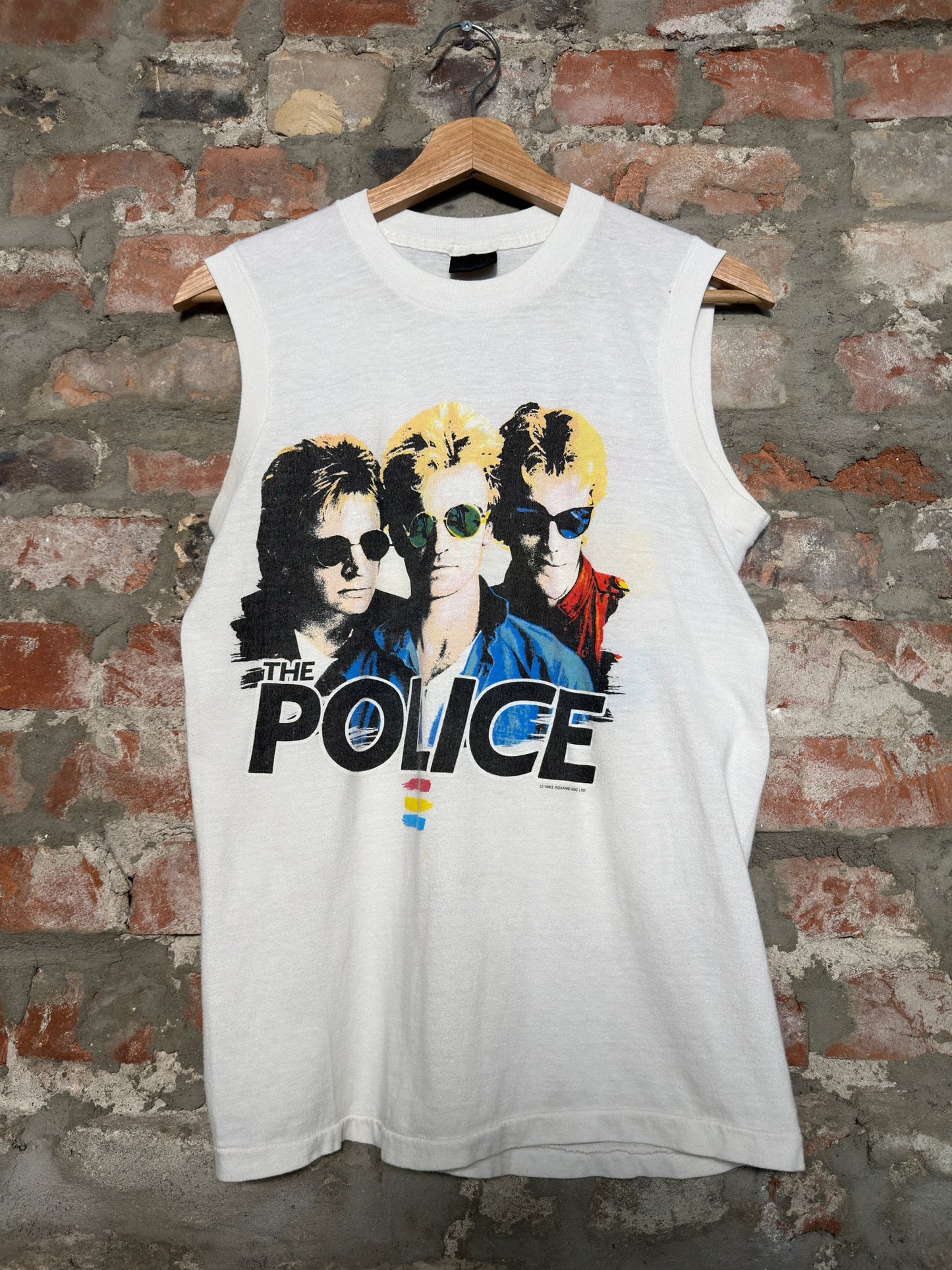 (M) 1983" The Police North American Tour Tank