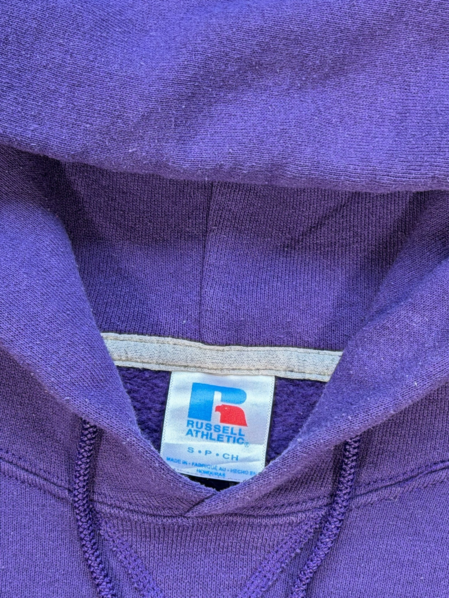 (S) Vintage Russell Athletics Purple Hoodie