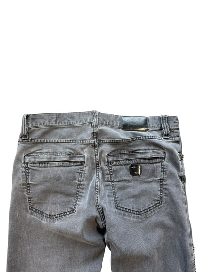 (36") Armani Exchange Skinny Biker Jeans