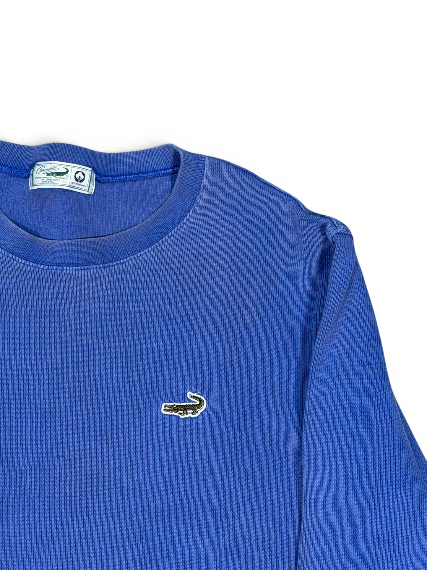 (L) 90s Lacoste Boot Knit Sweater