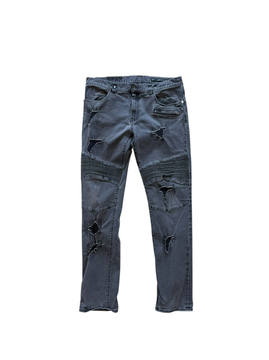(36") Armani Exchange Skinny Biker Jeans