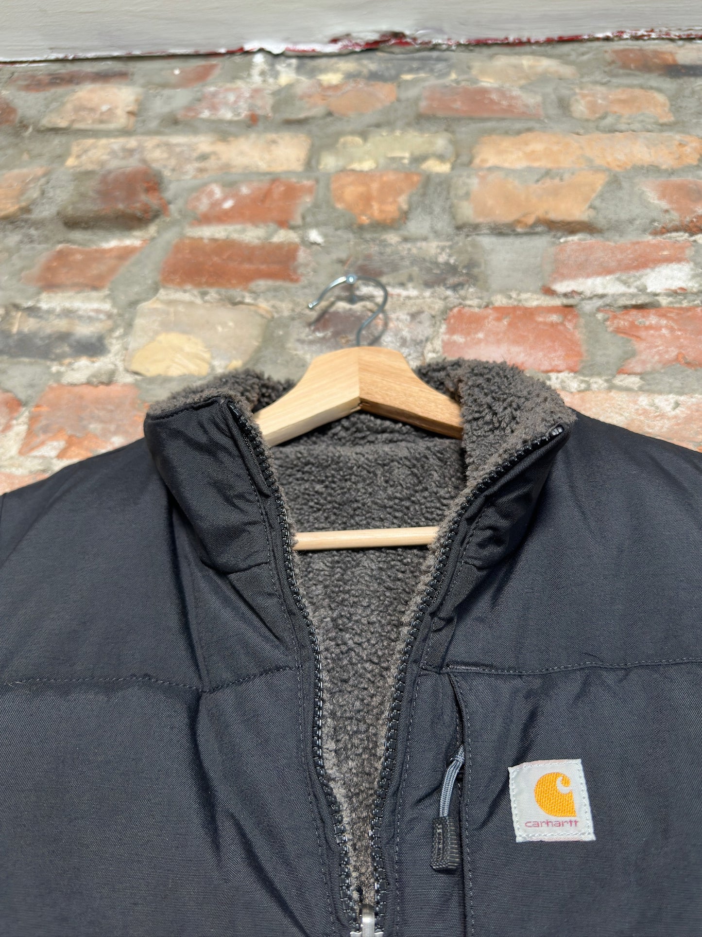 (M) 00s Carhartt Fleece Lined Vest