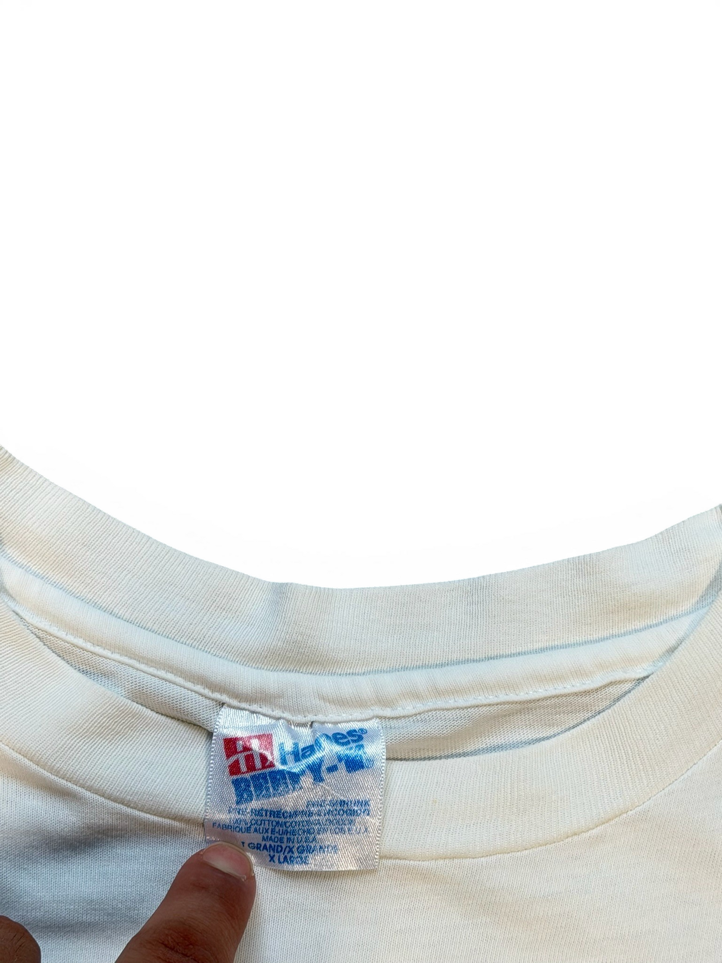 (XL) Vintage 90s Dolphins Graphic White Tee