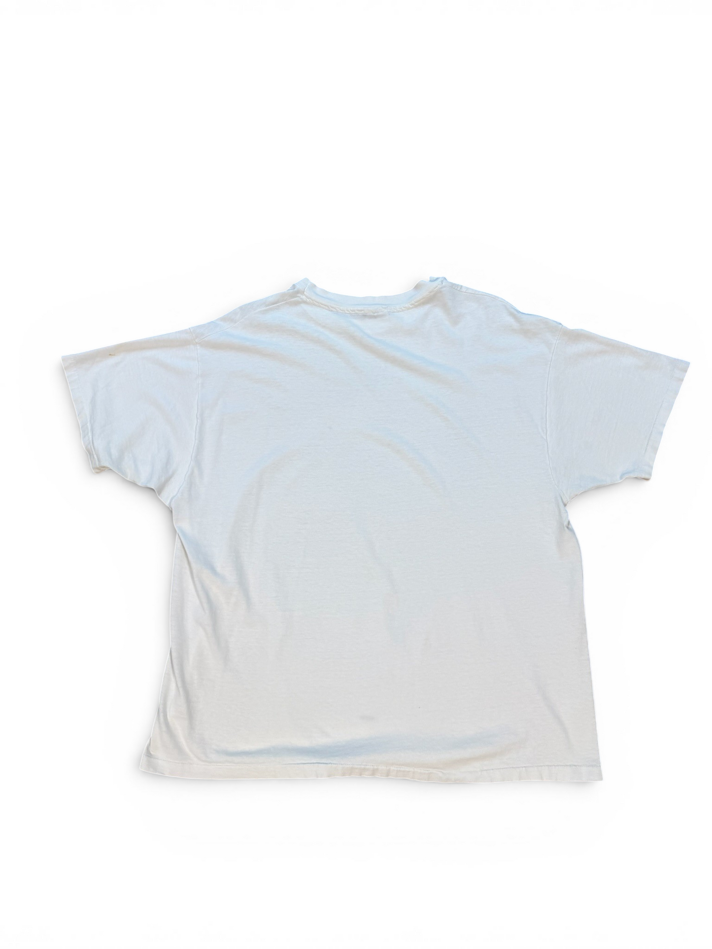 (XL) Vintage 90s Dolphins Graphic White Tee