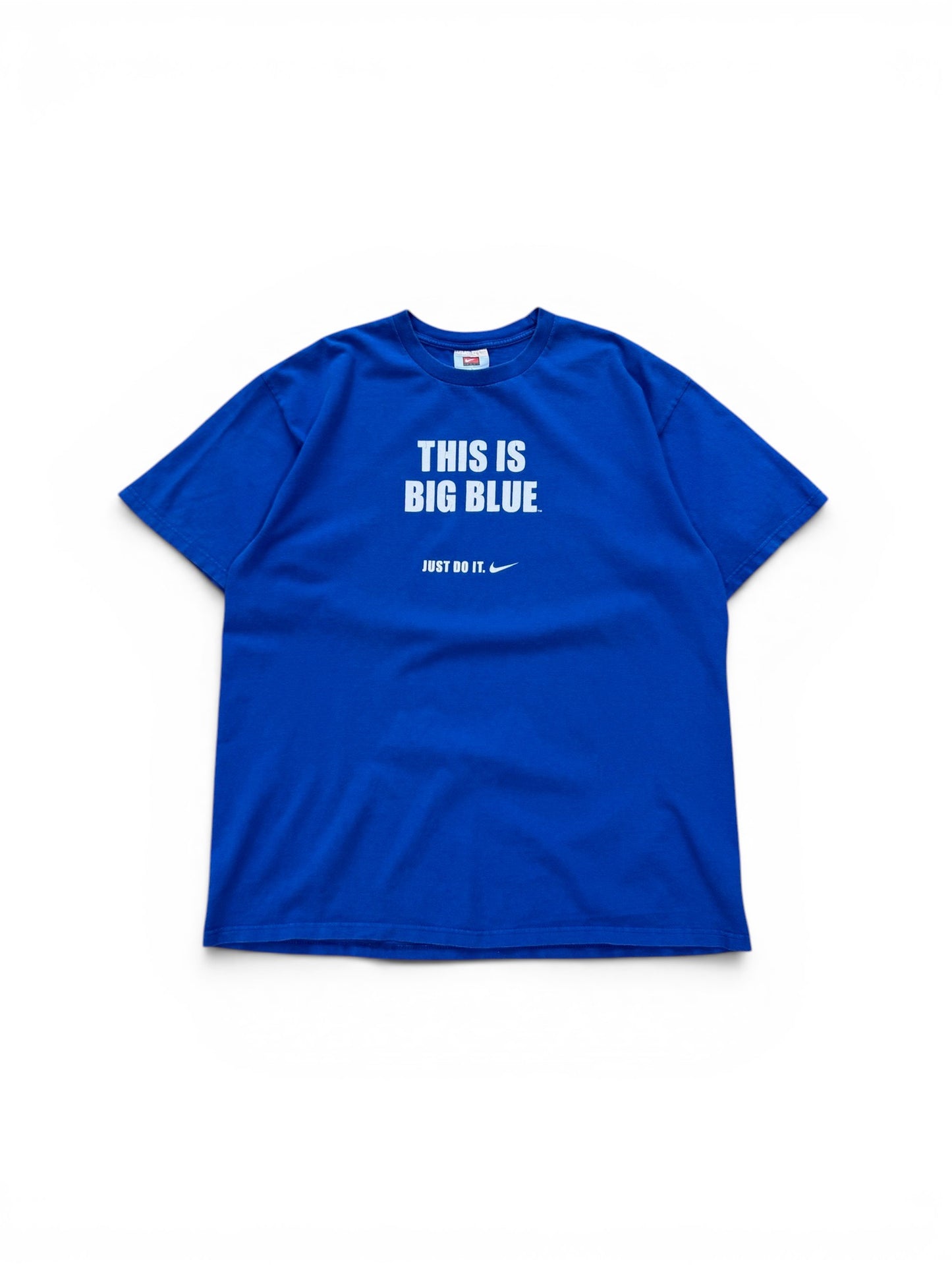 (L) Vintage Nike University Of Kentucky Big Blue T-Shirt