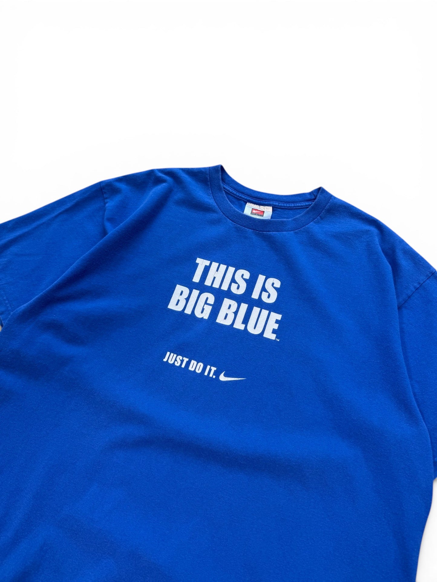 (L) Vintage Nike University Of Kentucky Big Blue T-Shirt