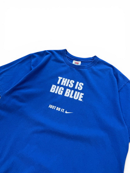 (L) Vintage Nike University Of Kentucky Big Blue T-Shirt