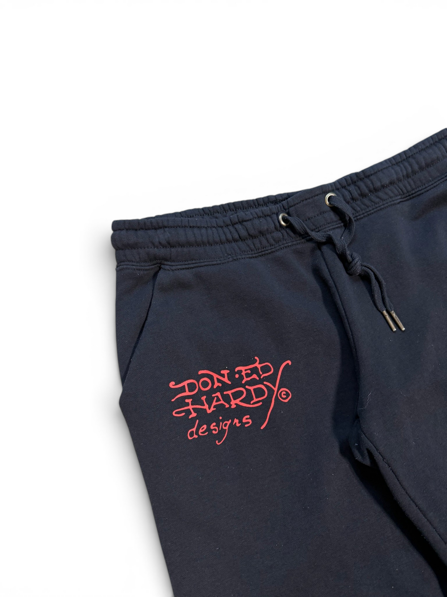 (L) Ed Hardy New York Wide Leg Sweatpants