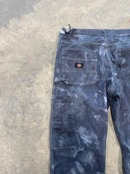 (36 Waist) 00s Dickies Acid Washed Carpenter Pants