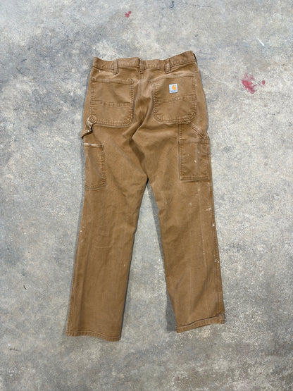 (32 Waist) 00s Carhartt Tan Work Pants