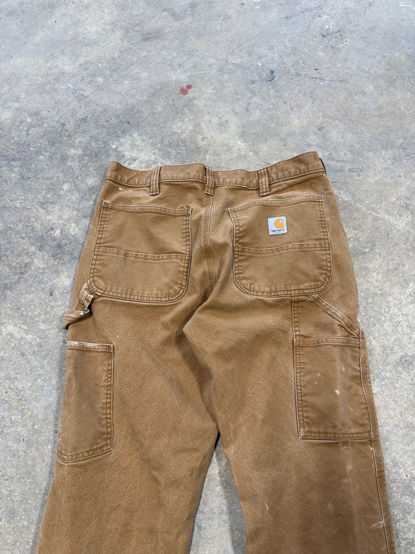 (32 Waist) 00s Carhartt Tan Work Pants