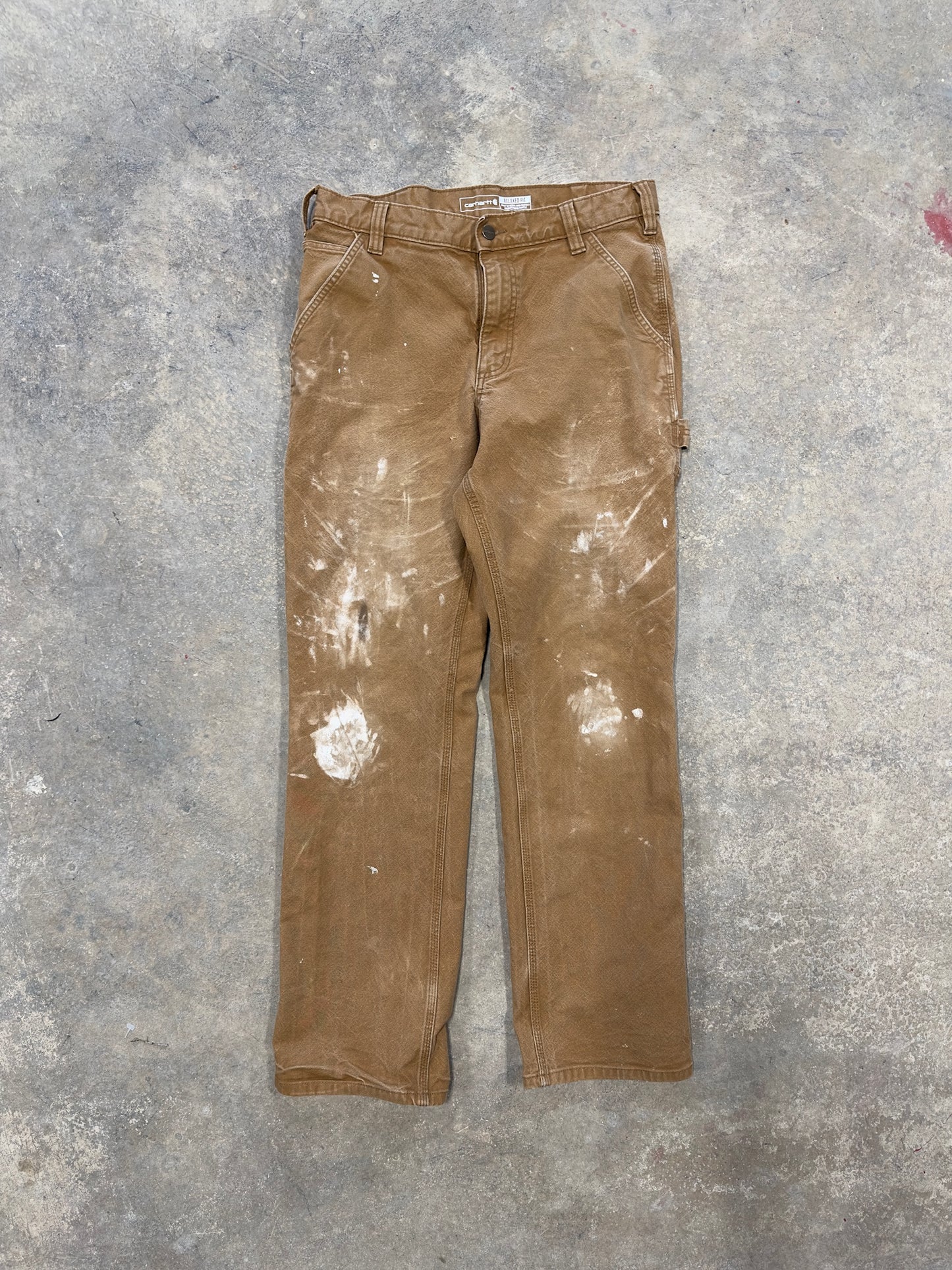 (32 Waist) 00s Carhartt Tan Work Pants